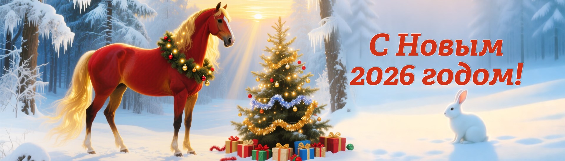 С Новым годом и рождеством!