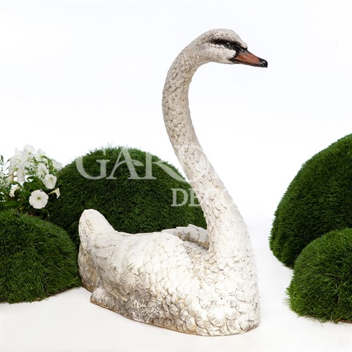 Садово-парковая скульптура Лебедь