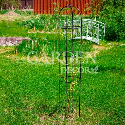 Комплект опор для вьющихся садовых растений металлические 3 шт 58-139
