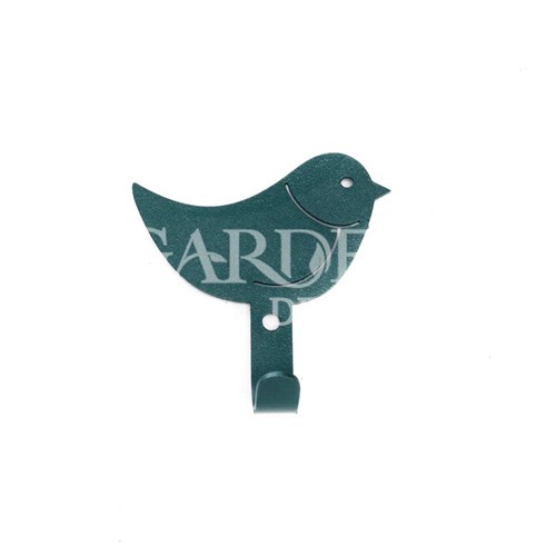 Крючок настенный для детских вещей металлический Птичка 702-016Gr