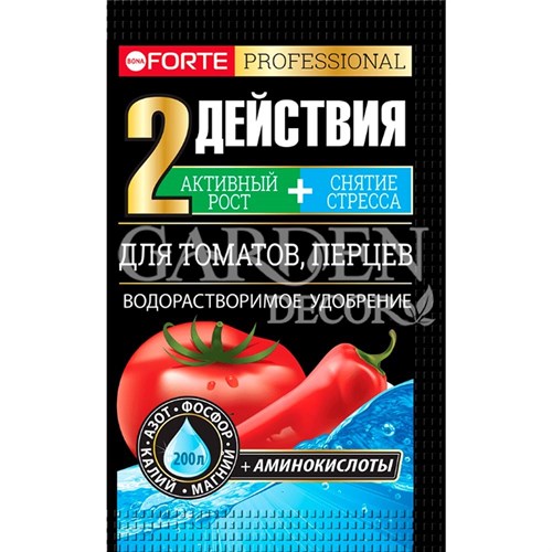 Удобрение БОНА ФОРТЕ для томатов и перцев 100гр - фото 73158