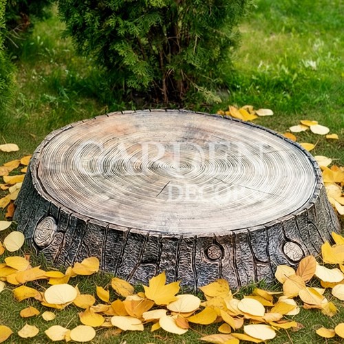 Крышка люка декоративная Пень дубовый на 80см U09109 - фото 88327