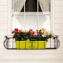 Подставка для цветов за окно