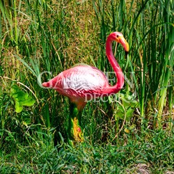 Фигурка для сада фламинго