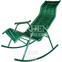 Кресло -качалка Нарочь арт.с238, зеленый,зеленый, без м/э