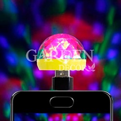 Новогодняя USB цветомузыка для телефона Android