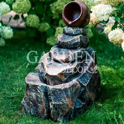 Фонтан декоративный садовый Каменный грот U09165