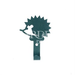 Крючок настенный для детских вещей Ёжик металлический 702-006Gr