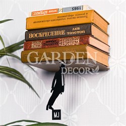 Полка скрытая книжная на стену Майкл Джексон металл 705-047B