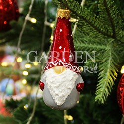 Игрушка ёлочная Весёлый бородач 1 10см