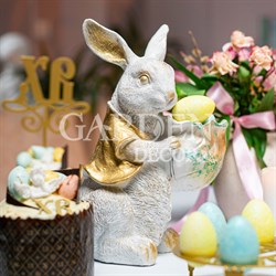 Кашпо садовое для растений Заяц с капустой U09093-WG