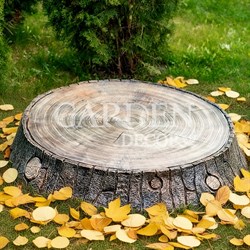 Крышка люка декоративная Пень дубовый на 80см U09109