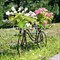 Подставка под цветы велосипед