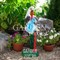 Фигура садовая Аист с младенцем 80 см полистоун F01288 - фото 44637