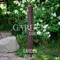 Колонка садовая металлическая с латунным краном 55-101 - фото 49369