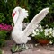 Фигура Лебедь красивый стеклопластик U07575 - фото 52054