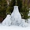 Фигура зимняя Медвежонок Умка высота 44см U08182 - фото 56058
