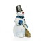 Фигура праздничная Снеговик средний полистоун высота 115см U08267 - фото 56282