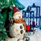 Фигура Снеговик в шапке F08420 - фото 57088