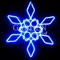 Световая фигура Снежинка 67-309 - фото 57946