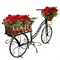 Подставка кованая Велосипед для цветов длина 125см 53-654R - фото 58212