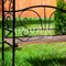 Арка садовая металлическая со скамьёй 860-64R - фото 59122