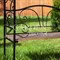 Арка садовая металлическая со скамьёй 860-64R - фото 59124