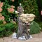 Фонтан садовый Грибы на дереве стеклопластик высота 90см U08985 - фото 60506