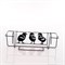 Подставка для балконного ящика Цыплята длина 62см металл 203-005 - фото 60640