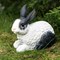 Фигура садовая Зайчонок чёрно-белый U09089-WBL - фото 63192