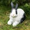 Фигура садовая Зайчонок чёрно-белый U09089-WBL - фото 63193