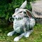 Фигура садовая Заяц ушастый серый полистоун F07429-Gray - фото 64135