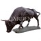 Парковая скульптура Бык бронзовый ростовой длина 300см US07756 - фото 64752