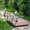 Мост садовый разборный с фонарями длина 118см 862-001R - фото 64826