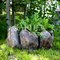 Кашпо для цветов садовое Валуны стеклопластик высота 38 см U08187 - фото 64851
