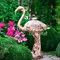 Скльптура бронзовая садовая Фламинго большой высота 80см FS01162 - фото 65444