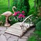 Скльптура бронзовая садовая Фламинго большой высота 80см FS01162 - фото 65464