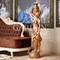 Скульптура декоративная Девушка с кувшинами золотая высота 140см F03092-G - фото 65498