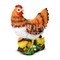 Фигура садовая Курица с цыплятами для декора F01212 - фото 65520