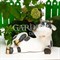 Фигура садовая Корова лежит чёрно-белая длина 40 см F08692 - фото 66663