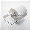 Держатель для туалетной бумаги настенный металлический белый 805-004W - фото 66836