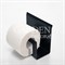 Держатель для туалетной бумаги и салфеток металлический чёрный 805-001В - фото 66889