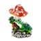 Фигура декоративная Лягушки под грибом для сада полистоун 35 см F08209 - фото 66988