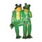 Фигура садовая Две лягушки обнялись полистоун 60 см F01059 - фото 66999