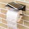 Держатель для туалетной бумаги и салфеток металлический чёрный 805-001В - фото 67273
