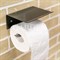 Держатель для туалетной бумаги и салфеток металлический чёрный 805-001В - фото 67275