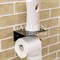 Держатель для туалетной бумаги и салфеток металлический чёрный 805-001В - фото 67276