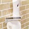 Держатель для туалетной бумаги и салфеток металлический белый 805-002W - фото 67280
