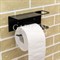 Держатель для туалетной бумаги и полотенец настенный чёрный 805-007В - фото 67292