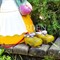 Фигура садовая Гном Лучок полистоун высота 44 см U09019 - фото 67616